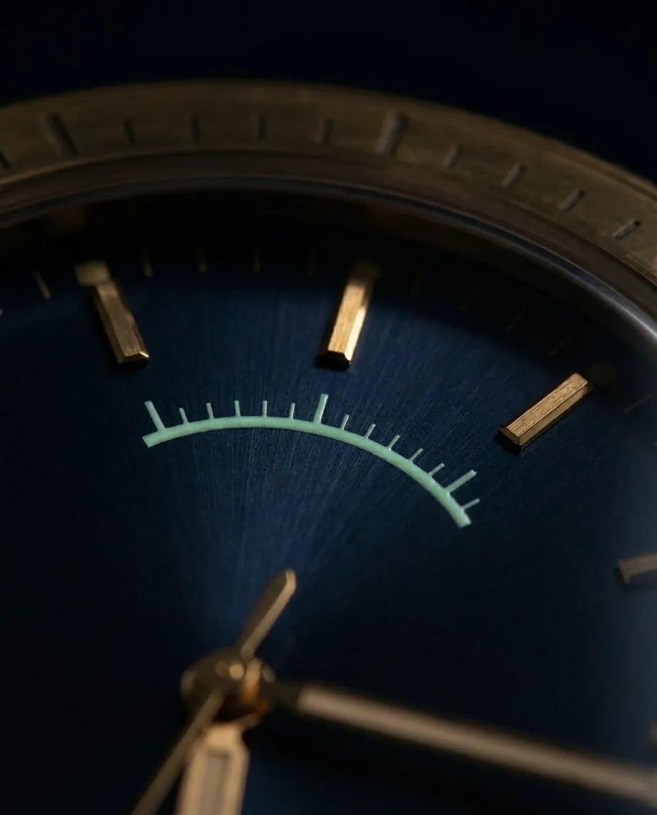 Macro of the ISOLARIO dial lume sub-scale