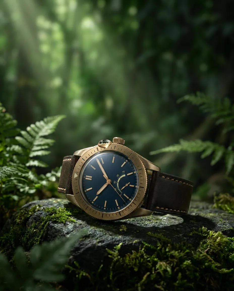 The instrument in a jungle terrain